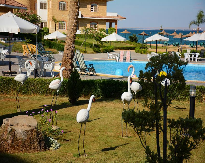 Tolip Inn Resort Fāʼid Bagian luar foto